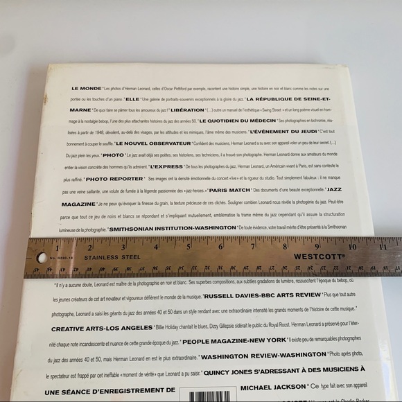 1995 Herman Leonard Jazz Memories Coffee Table Book - Picture 12 of 12